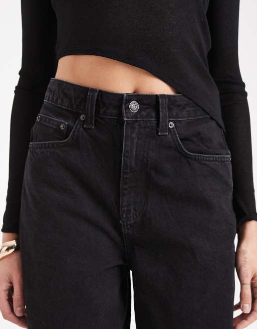 ASOS DESIGN Tall – Svarta, tvättade jeans i slim fit med barrelben, 5 av 5