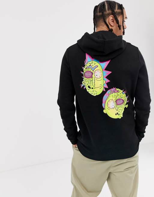 ASOS DESIGN Tall - sweat à capuche à imprimé Rick & Morty