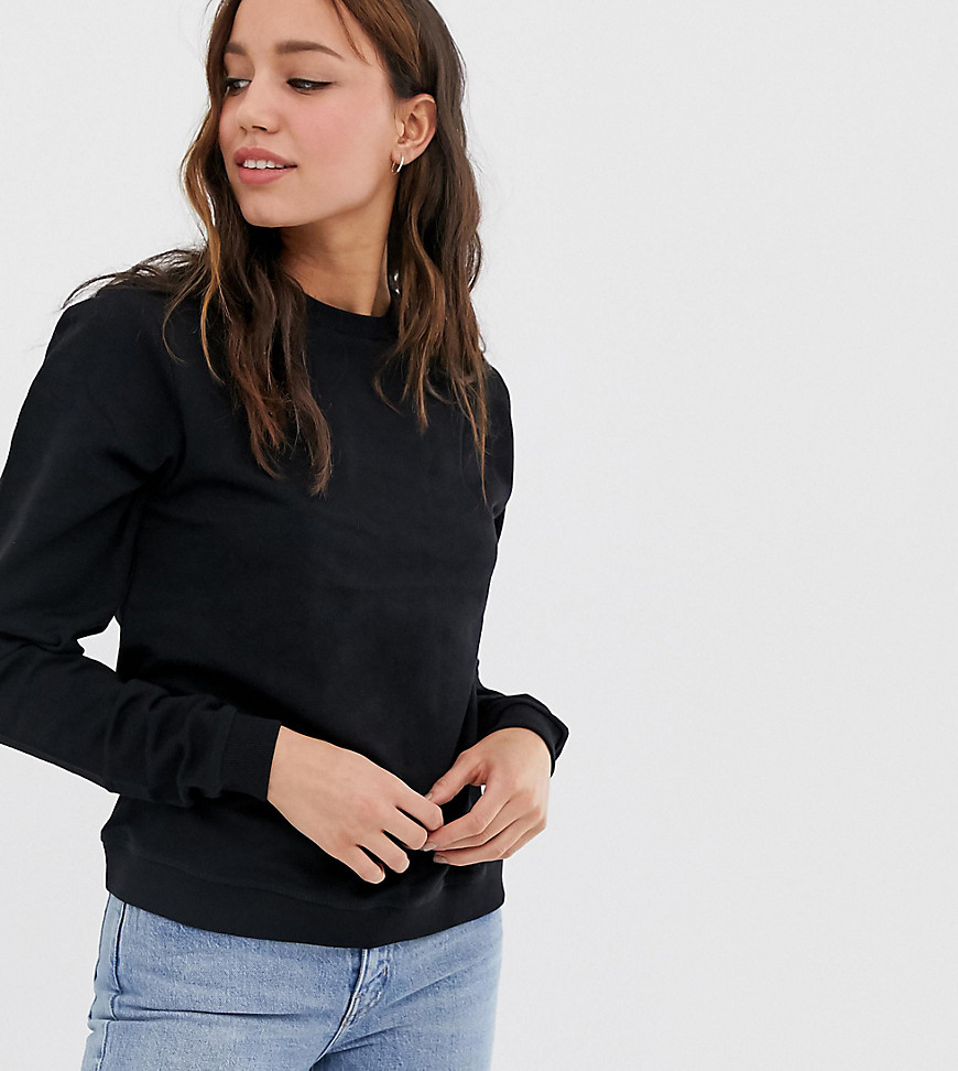 Asos Tall - Asos design tall - sweatshirt in zwart