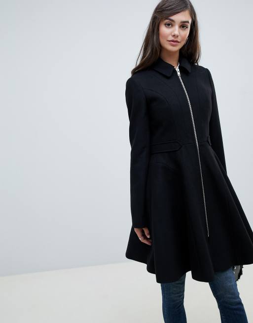 Asos swing coat sale