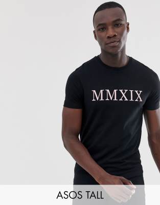 roman numerals t shirt