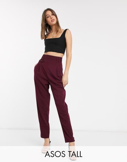 Asos tall outlet trousers