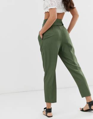 tapered ankle trousers