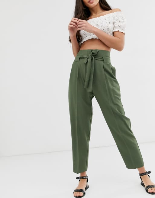 Asos ankle grazer sales trousers