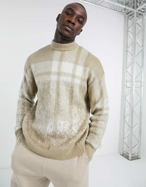 Asos mens sale turtle neck jumper