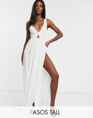 white long dress design