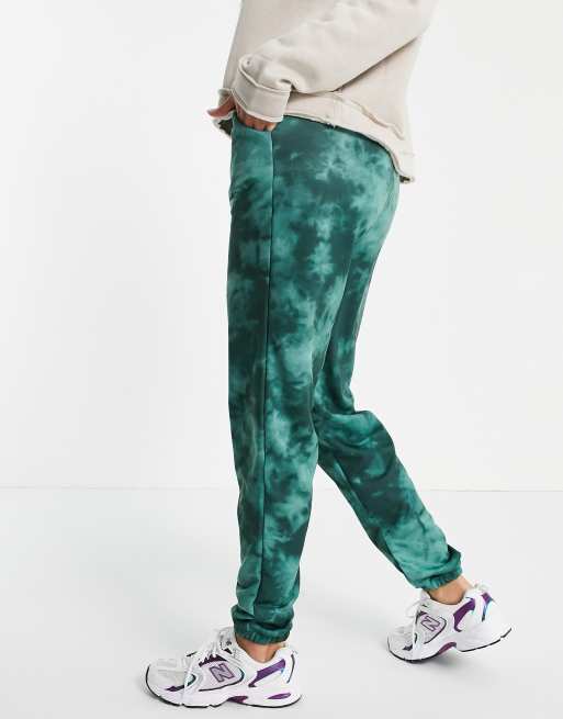 Tie dye green discount joggers