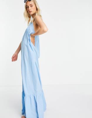 tiered maxi dress asos