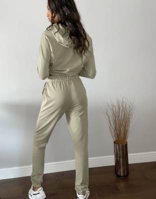 asos khaki tracksuit
