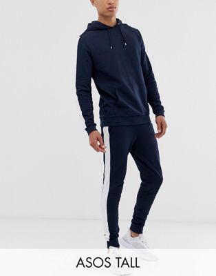 ASOS DESIGN Tall tracksuit with hoodie 