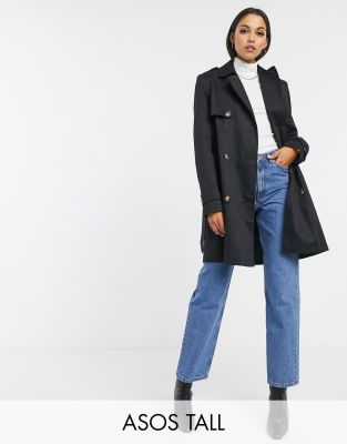 asos tall womens coats