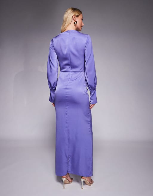 green emerald velvet dress Patricia Lester Amethyst Velvet Maxi Dress main image 0