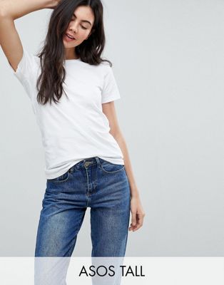 ASOS DESIGN Tall - Ultiem T-shirt met ronde hals in wit