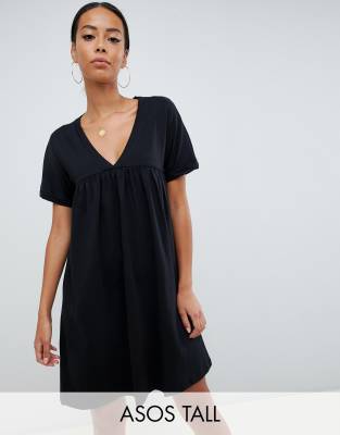asos cotton smock dress