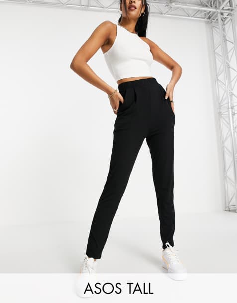 ASOS DESIGN Tall ultimate jersey peg trousers