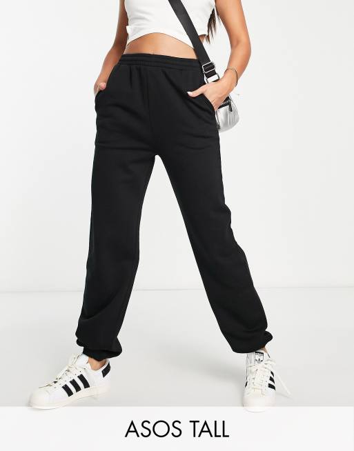 ASOS DESIGN ankle tie pants in black