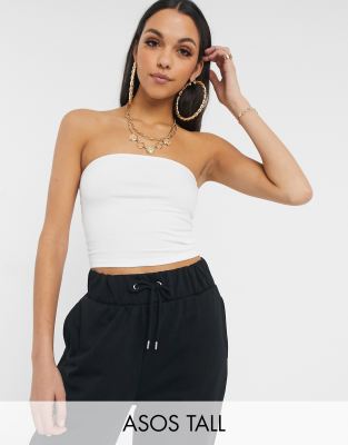 cotton bandeau tube top
