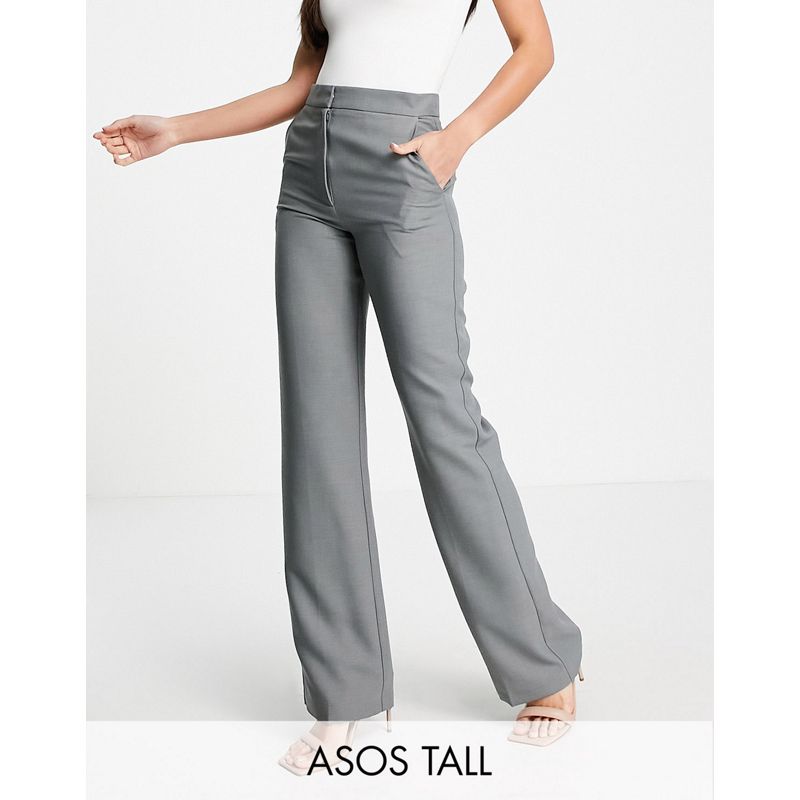 DESIGN Tall - Ultimate - Pantaloni dritti color antracite