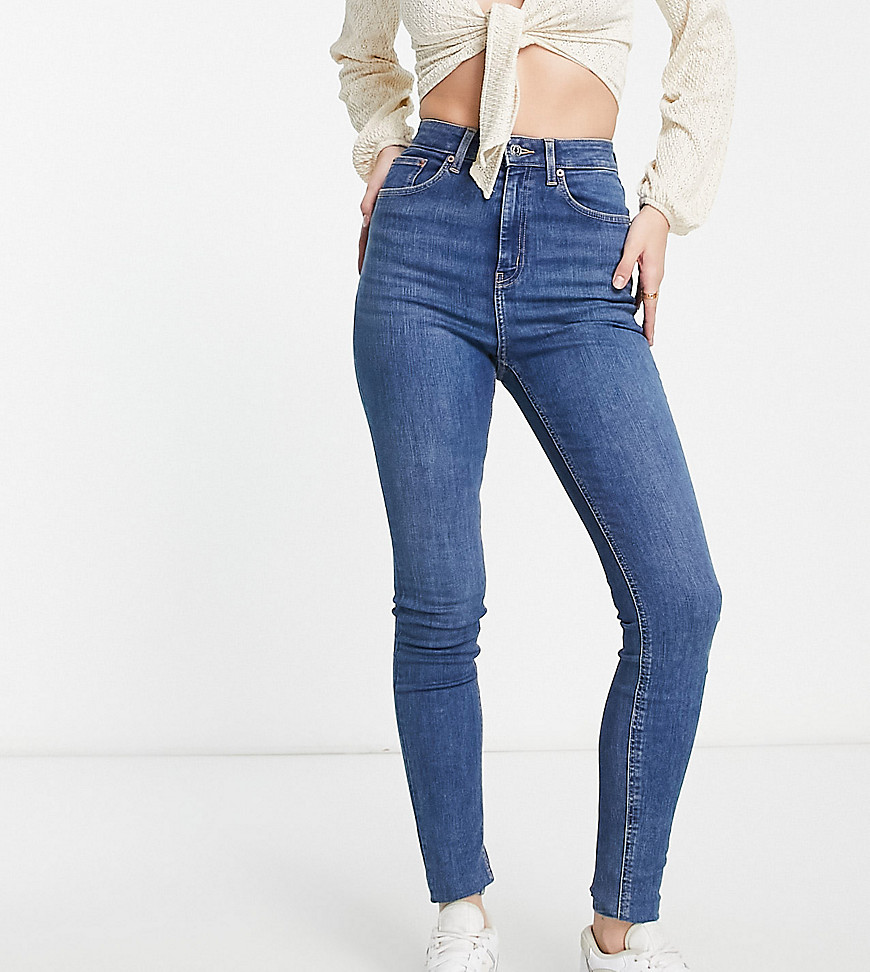 Asos Tall Asos Design Tall Ultimate Skinny Jeans In Authentic Mid Blue