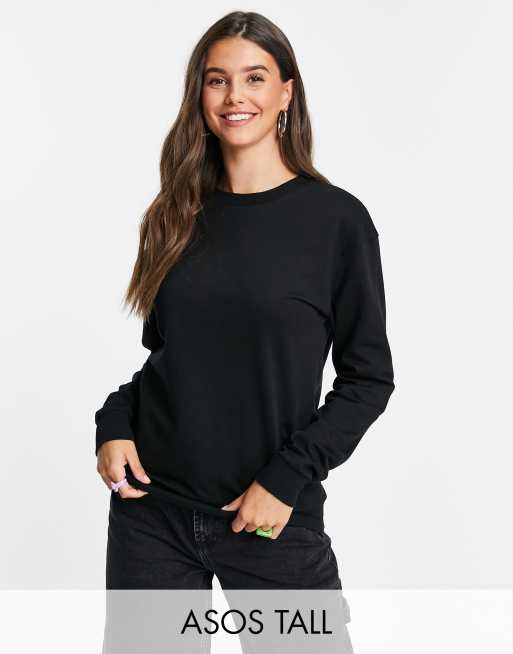 ASOS DESIGN Tall - Ultimate - Sweat - Noir