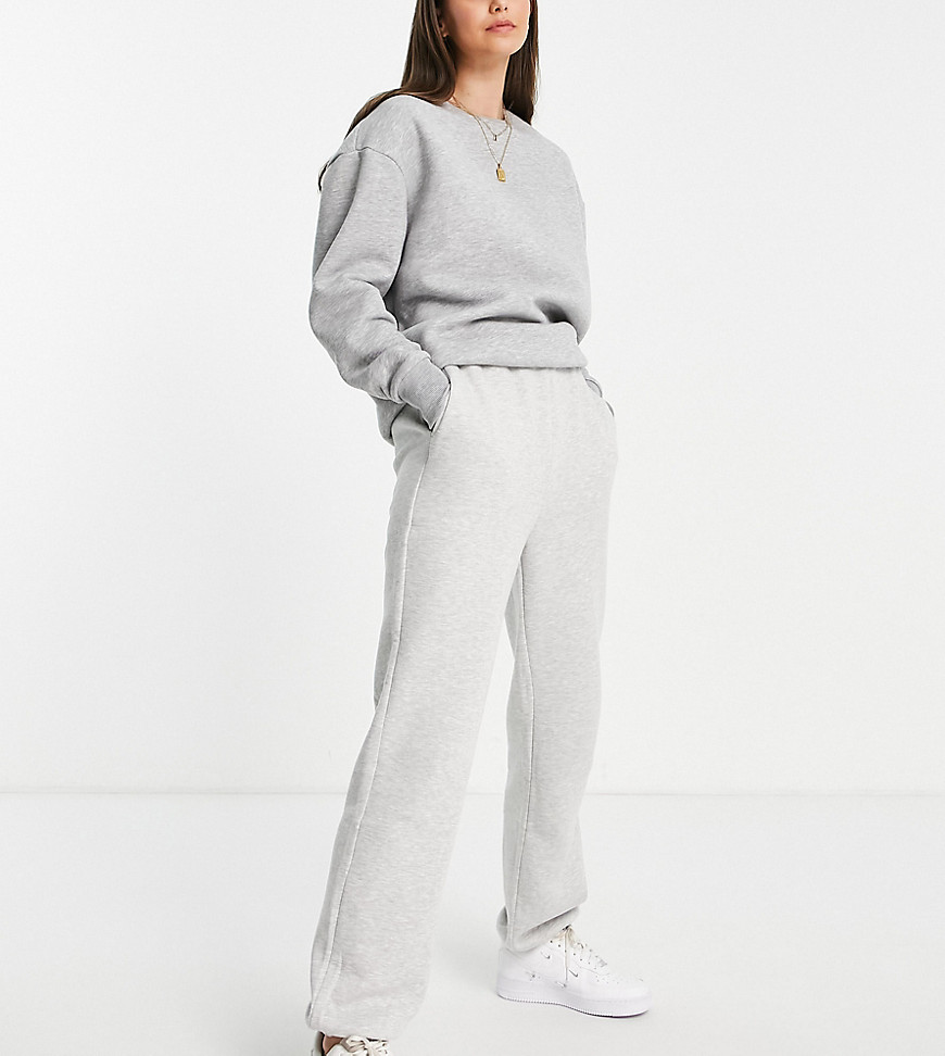 ASOS Tall ASOS DESIGN Tall ultimate sweatpants in gray heather