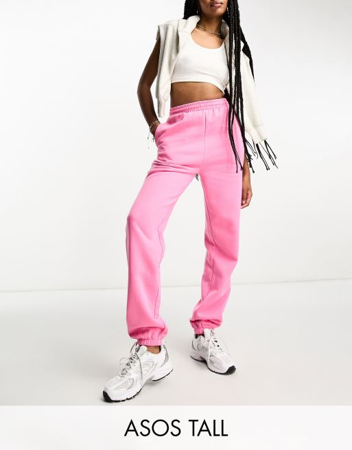 I LOVE TALL - fashion for tall people. Jogger sweatshirt set, pink