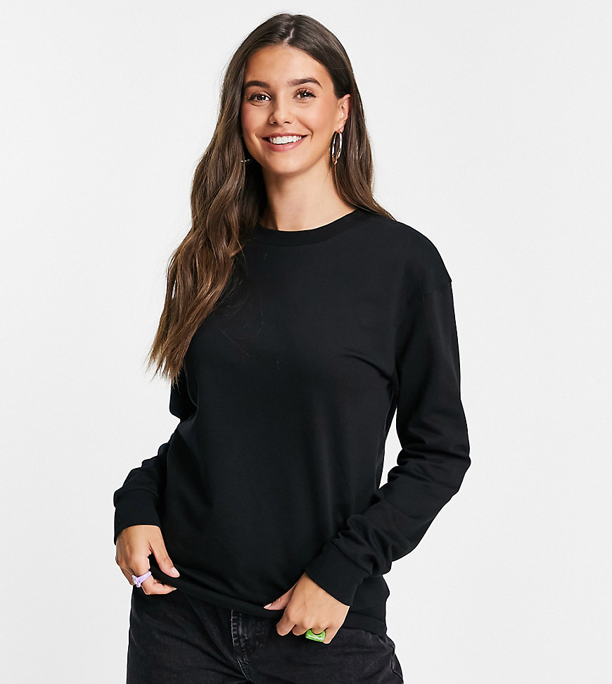 ASOS DESIGN Tall ultimate sweatshirt in black