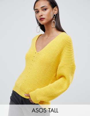 asos v neck sweater