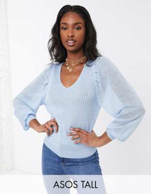 asos v neck sweater