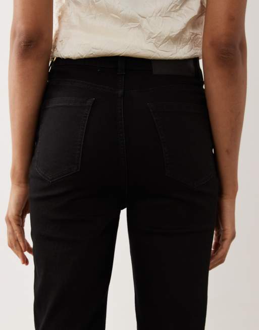 ASOS DESIGN Tall - vaquero recto slim negro, 4 de 5