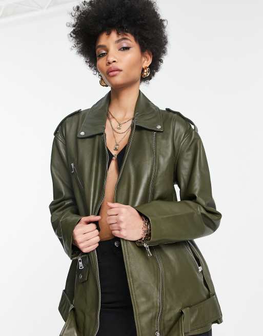 Asos best sale veste cuir