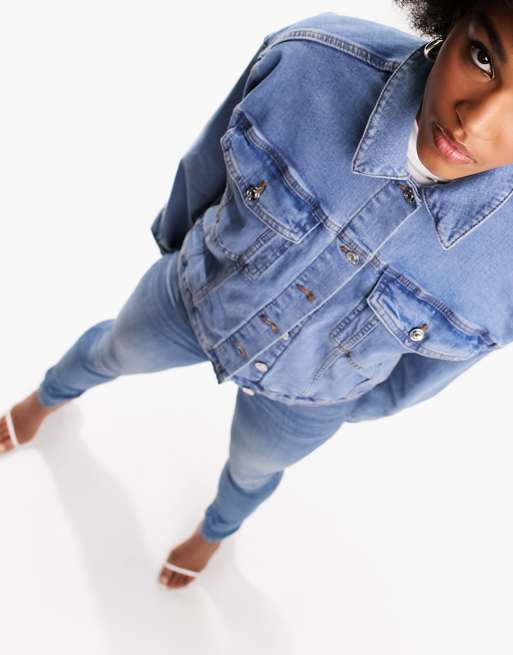 Veste best sale jean style