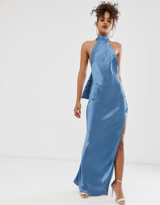 asos vestito lungo raso