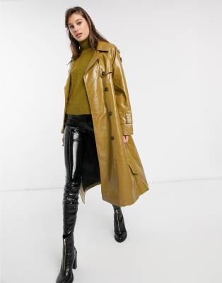 asos tall trench coat