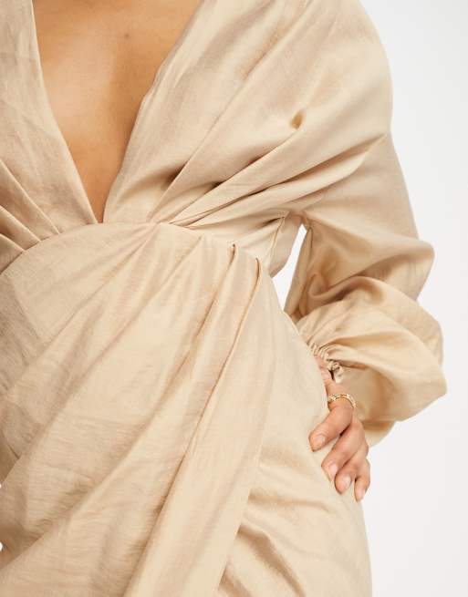 Asos robe nude new arrivals