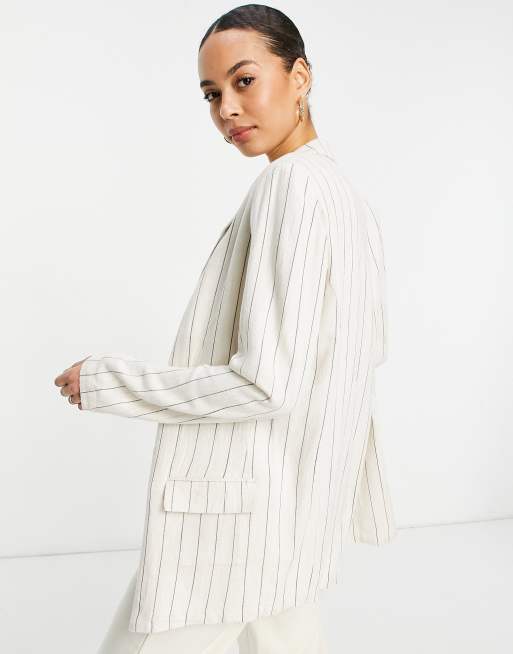 Asos deals striped blazer