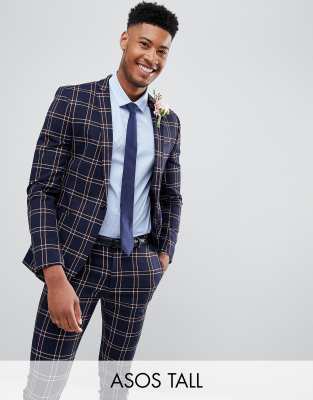 asos tall suits