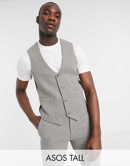 Asos grey outlet waistcoat