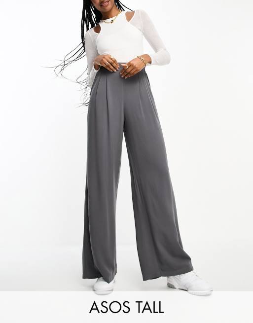 Wide leg pants for tall women sale