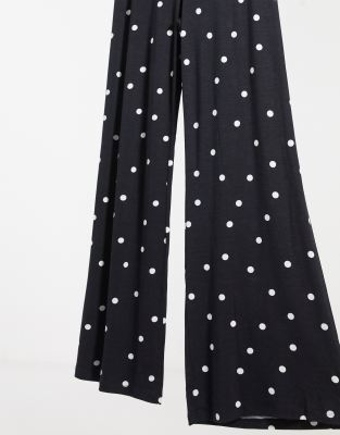 polka dot trousers asos