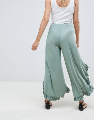 high low hem pants