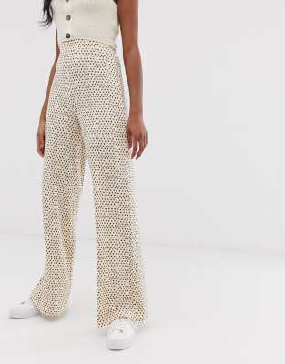 asos tall wide leg trousers