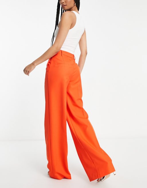 Asos tall wide leg cheap trousers