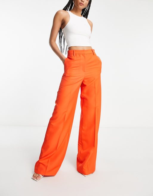 Asos tall store wide leg trousers