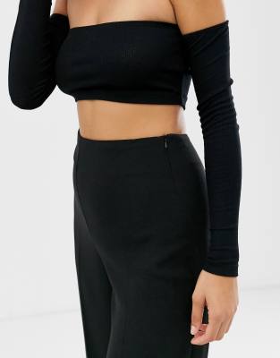 asos tall wide leg trousers