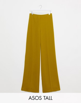 asos tall wide leg trousers