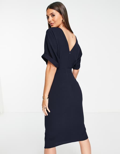 Asos wiggle best sale midi dress