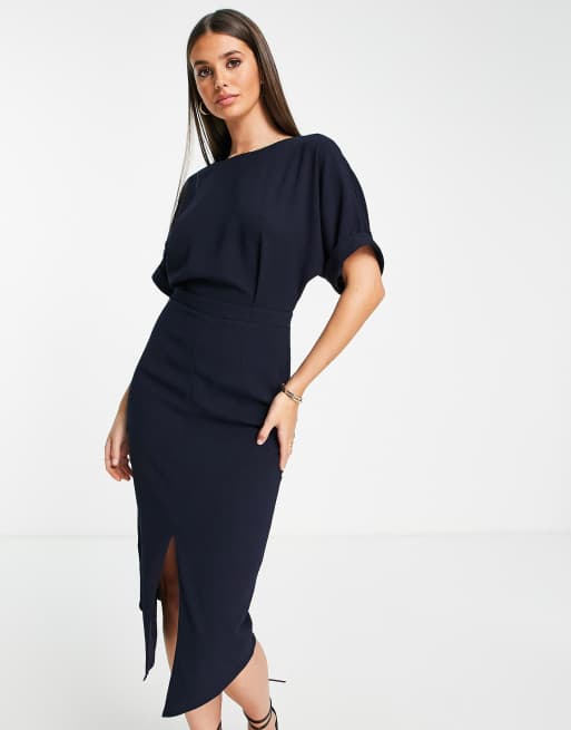 Asos midi store wiggle dress