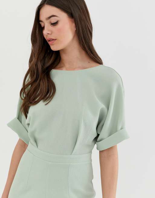 Asos design wiggle mini hot sale dress