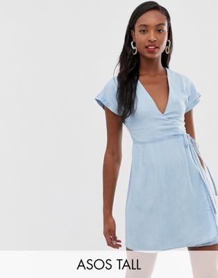 Asos Tall Wrap Dress Outlet Shop, UP TO ...